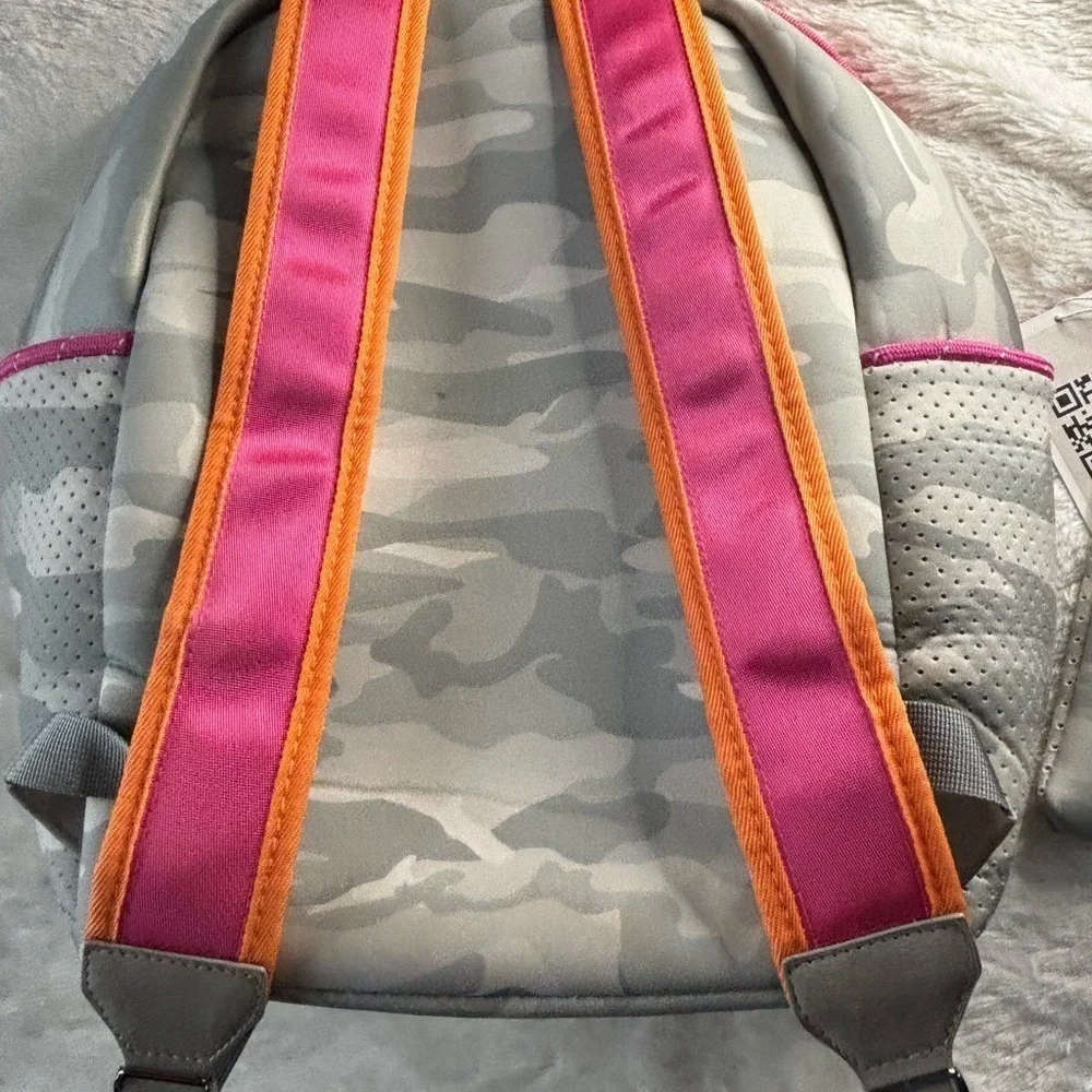 MarleyLilly Neoprene Camo Bookbag and Accessories Pouch